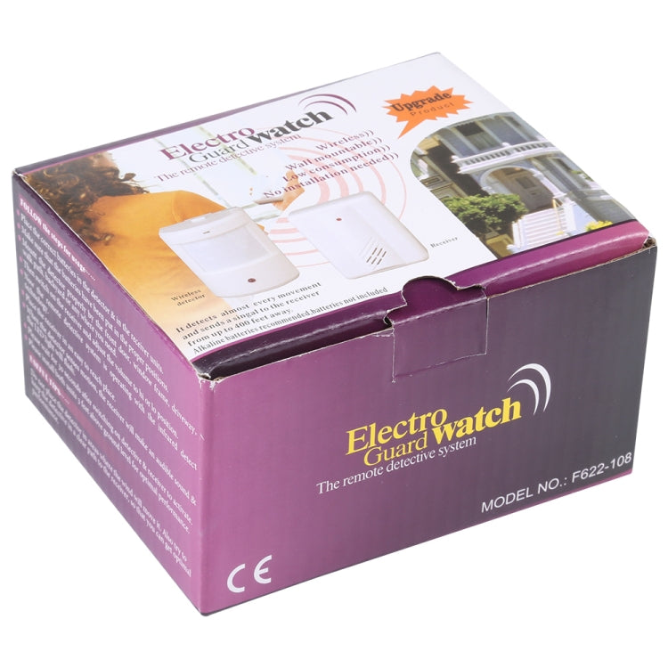 F622-108 Electro Guard Watch IR Remote Detection System / Wireless Doorbell, Electro Guard F622-108 Electro Guard Watch IR Remote Detection System / Wireless Doorbell, Electro Guard